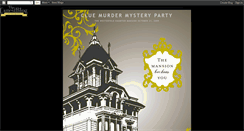 Desktop Screenshot of cluemurdermysteryparty.blogspot.com