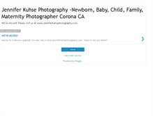 Tablet Screenshot of jenniferkuhsephotography.blogspot.com