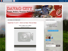 Tablet Screenshot of iamfromdavao.blogspot.com