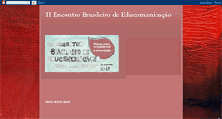 Desktop Screenshot of encontroeducomunicacao.blogspot.com