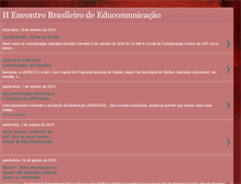 Tablet Screenshot of encontroeducomunicacao.blogspot.com