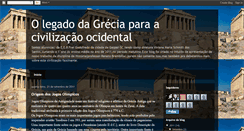 Desktop Screenshot of legadogrecia.blogspot.com