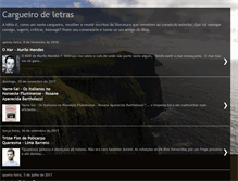 Tablet Screenshot of cargueirodeletras.blogspot.com