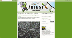 Desktop Screenshot of comunidadearea51.blogspot.com