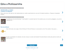 Tablet Screenshot of ednaaprofessorinha.blogspot.com