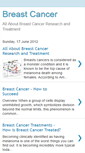 Mobile Screenshot of breascancer.blogspot.com