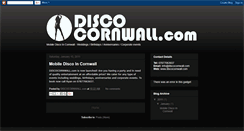 Desktop Screenshot of discocornwall.blogspot.com