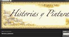 Desktop Screenshot of historiasypinturas.blogspot.com