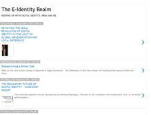 Tablet Screenshot of eidentityrealm.blogspot.com