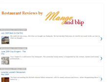 Tablet Screenshot of mangoandblip.blogspot.com