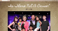 Desktop Screenshot of istherenotacause.blogspot.com