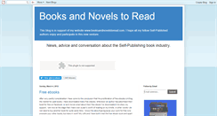 Desktop Screenshot of booksandnovelstoread.blogspot.com