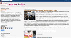 Desktop Screenshot of nanoteclatina.blogspot.com
