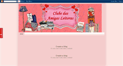 Desktop Screenshot of clubedasamigasleitoras.blogspot.com