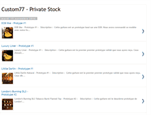 Tablet Screenshot of custom77-private-stock.blogspot.com