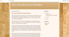 Desktop Screenshot of larubra.blogspot.com