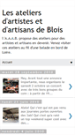 Mobile Screenshot of lesateliersdartistesdeblois.blogspot.com