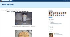 Desktop Screenshot of flour-recycler.blogspot.com