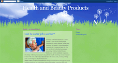 Desktop Screenshot of dbhealthandbeauty.blogspot.com