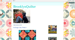 Desktop Screenshot of brooklynquilter.blogspot.com