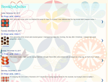 Tablet Screenshot of brooklynquilter.blogspot.com