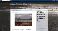 Desktop Screenshot of icelandgrandtour2011.blogspot.com