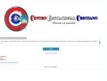 Tablet Screenshot of centroeducacionalcristiano.blogspot.com