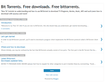 Tablet Screenshot of freebittorrents.blogspot.com