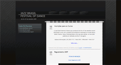 Desktop Screenshot of jazzbrasilfestival.blogspot.com