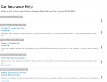 Tablet Screenshot of insurance4urcar.blogspot.com