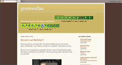 Desktop Screenshot of greenwallaz.blogspot.com