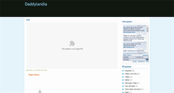 Desktop Screenshot of daddylandia.blogspot.com