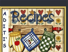 Tablet Screenshot of myrecipes-aditi.blogspot.com