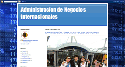 Desktop Screenshot of negociosinternacionalesupbbga.blogspot.com