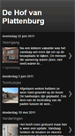 Mobile Screenshot of hofvanplattenburg.blogspot.com