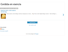 Tablet Screenshot of cordobaenesencia.blogspot.com