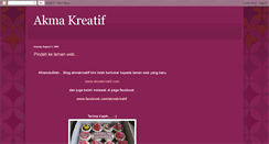 Desktop Screenshot of akmakreatif.blogspot.com