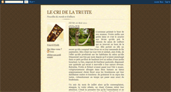 Desktop Screenshot of lecridelatruite.blogspot.com