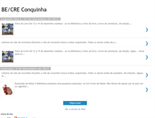 Tablet Screenshot of becreconquinha.blogspot.com