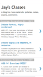 Mobile Screenshot of jayclasses.blogspot.com