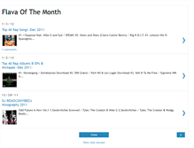 Tablet Screenshot of flavaofthemonths.blogspot.com