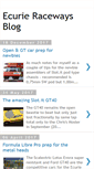 Mobile Screenshot of ecurieraceways.blogspot.com