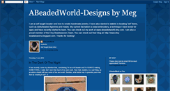 Desktop Screenshot of abeadedworld.blogspot.com