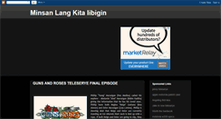 Desktop Screenshot of minsan-lang-kita-iibigin-abs-cbn.blogspot.com