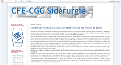 Desktop Screenshot of cfecgc-siderurgie.blogspot.com