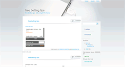 Desktop Screenshot of bettingtips1x2.blogspot.com