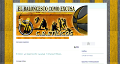 Desktop Screenshot of cbetilicos.blogspot.com