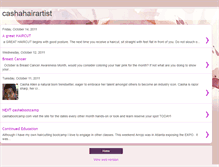 Tablet Screenshot of cashahairartist.blogspot.com