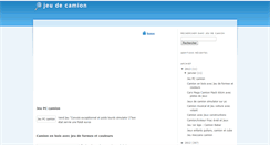 Desktop Screenshot of jeudecamion-42.blogspot.com