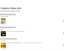 Tablet Screenshot of creativevisionphotography.blogspot.com
